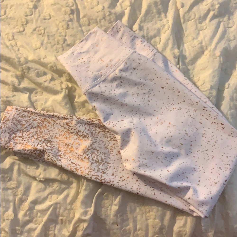 White Rosé leggings